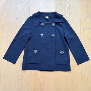J. Crew Women's Sophie Merino Wool Pea Coat Sweater - XS